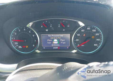 2021 Chevrolet Traverse Fwd Rs из США, поврежденный, VIN 1GNERJKW5MJ166833